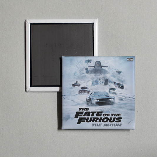 Various Artists - The Fate of the Furious The Album Album Cover Fridge Magnet