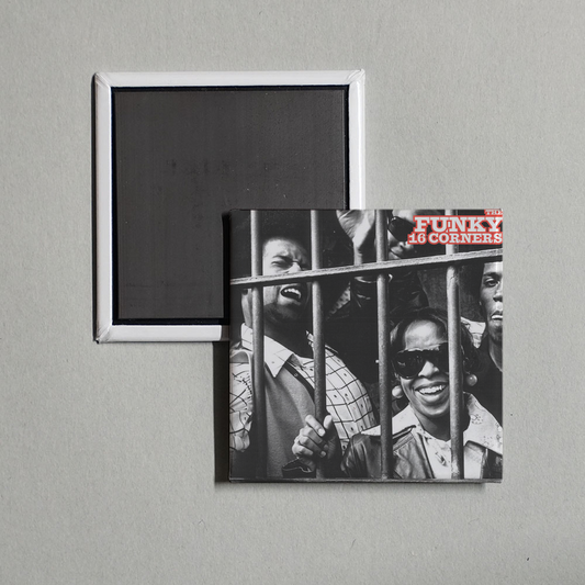 Various Artists - The Funky 16 Corners (Expanded Edition) Album Cover Fridge Magnet