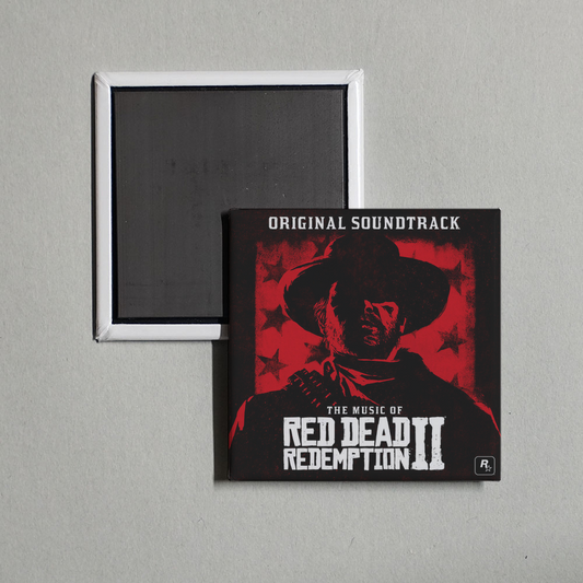 Various Artists - The Music of Red Dead Redemption 2 (Original Soundtrack) Album Cover Fridge Magnet