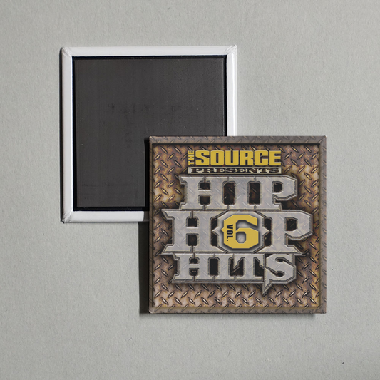 Various Artists - The Source - Hip Hop Hits Vol. 6 Album Cover Fridge Magnet