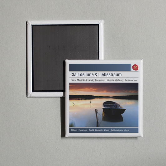 Various Artists - Träumerei - Liebestraum - Für Elise - Clair de lune - Gymnopédie - Sony Classical Masters Album Cover Fridge Magnet