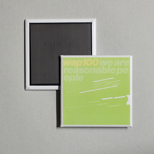 Various Artists - We Are Reasonable People Album Cover Fridge Magnet