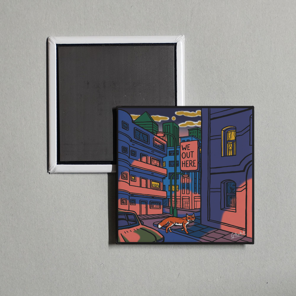Various Artists - We Out Here Album Cover Fridge Magnet