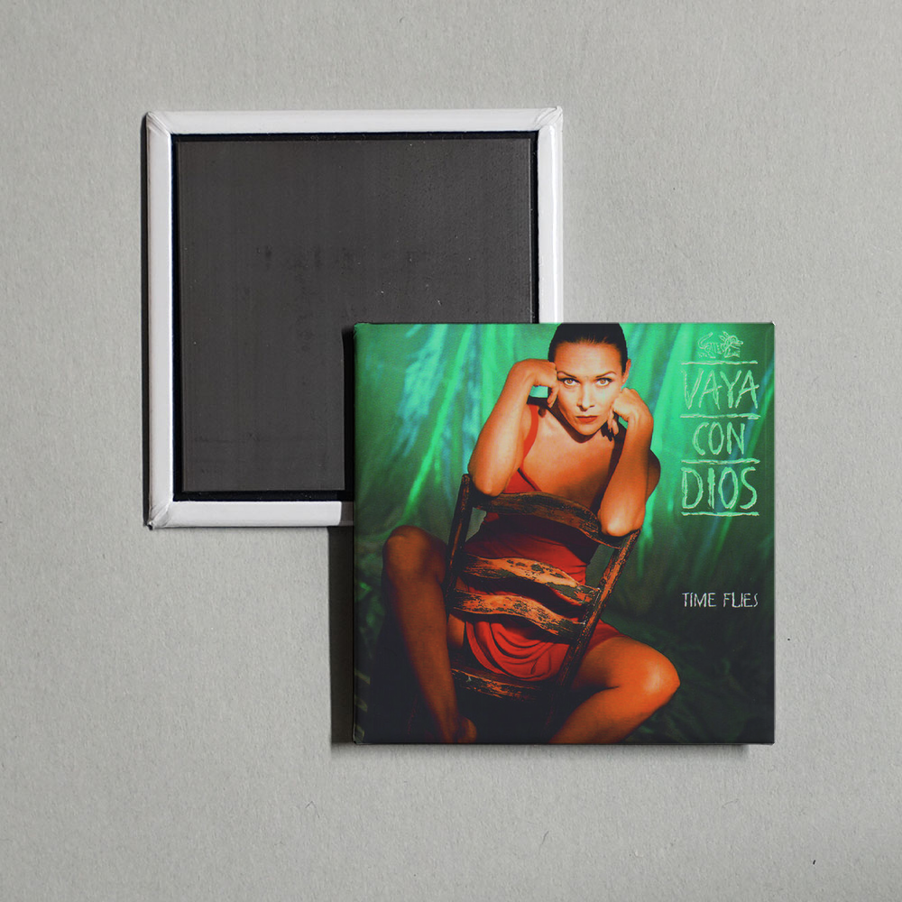 Vaya Con Dios - Time Flies Album Cover Fridge Magnet