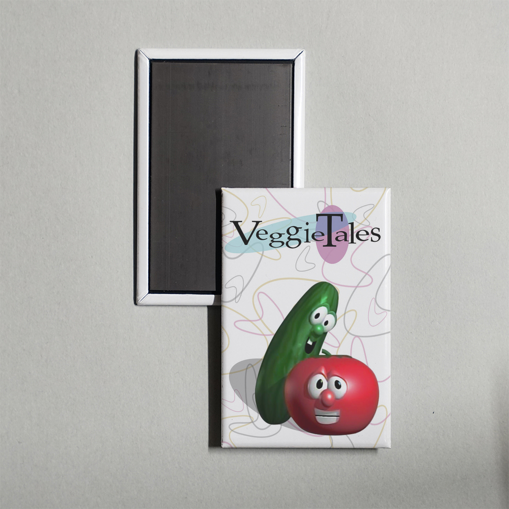 VeggieTales TV Show Fridge Magnet