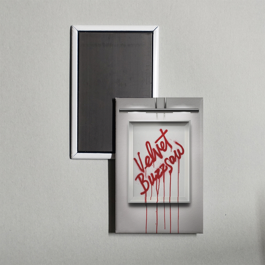 Velvet Buzzsaw Mini Movie Fridge Magnet