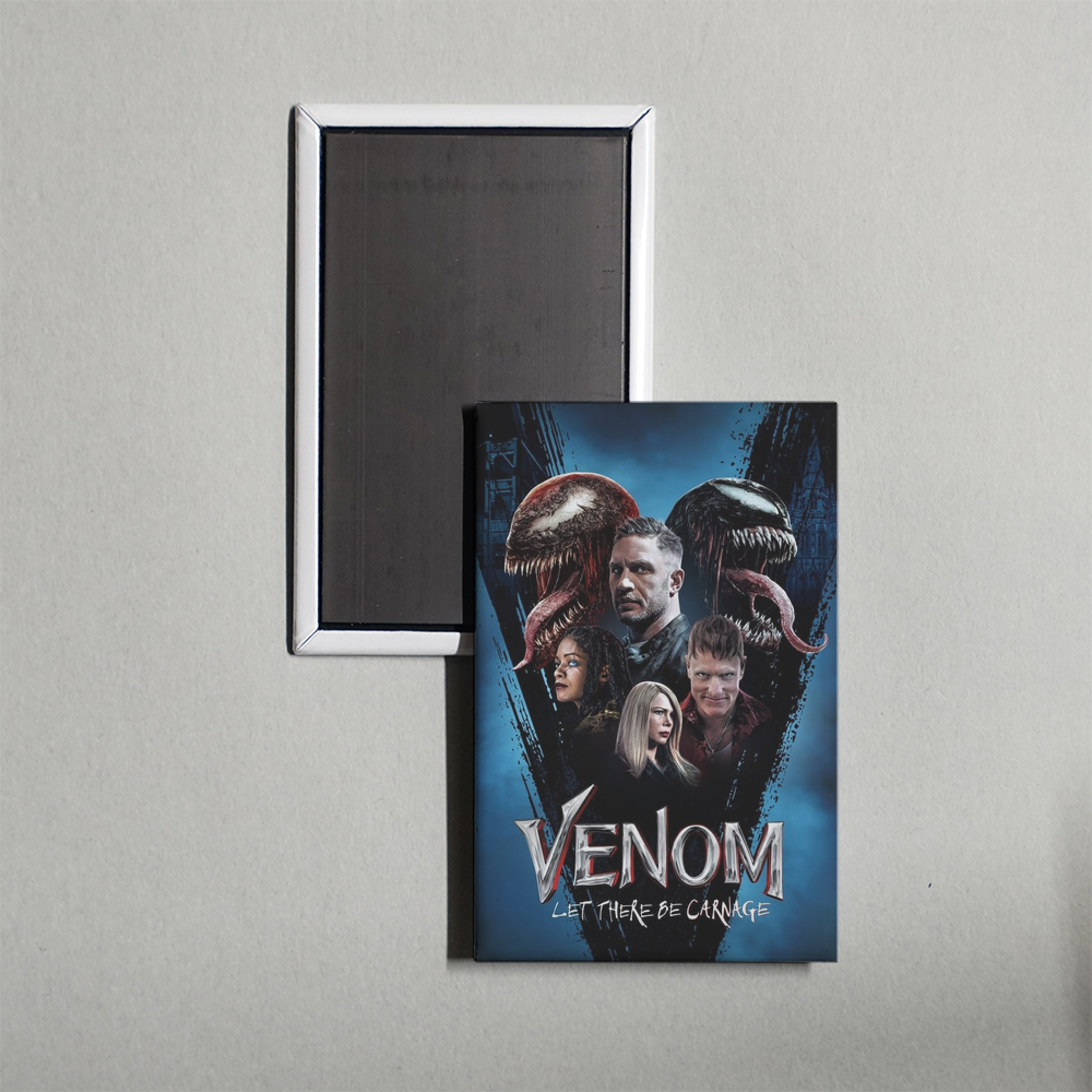 Venom Let There Be Carnage Mini Movie Fridge Magnet