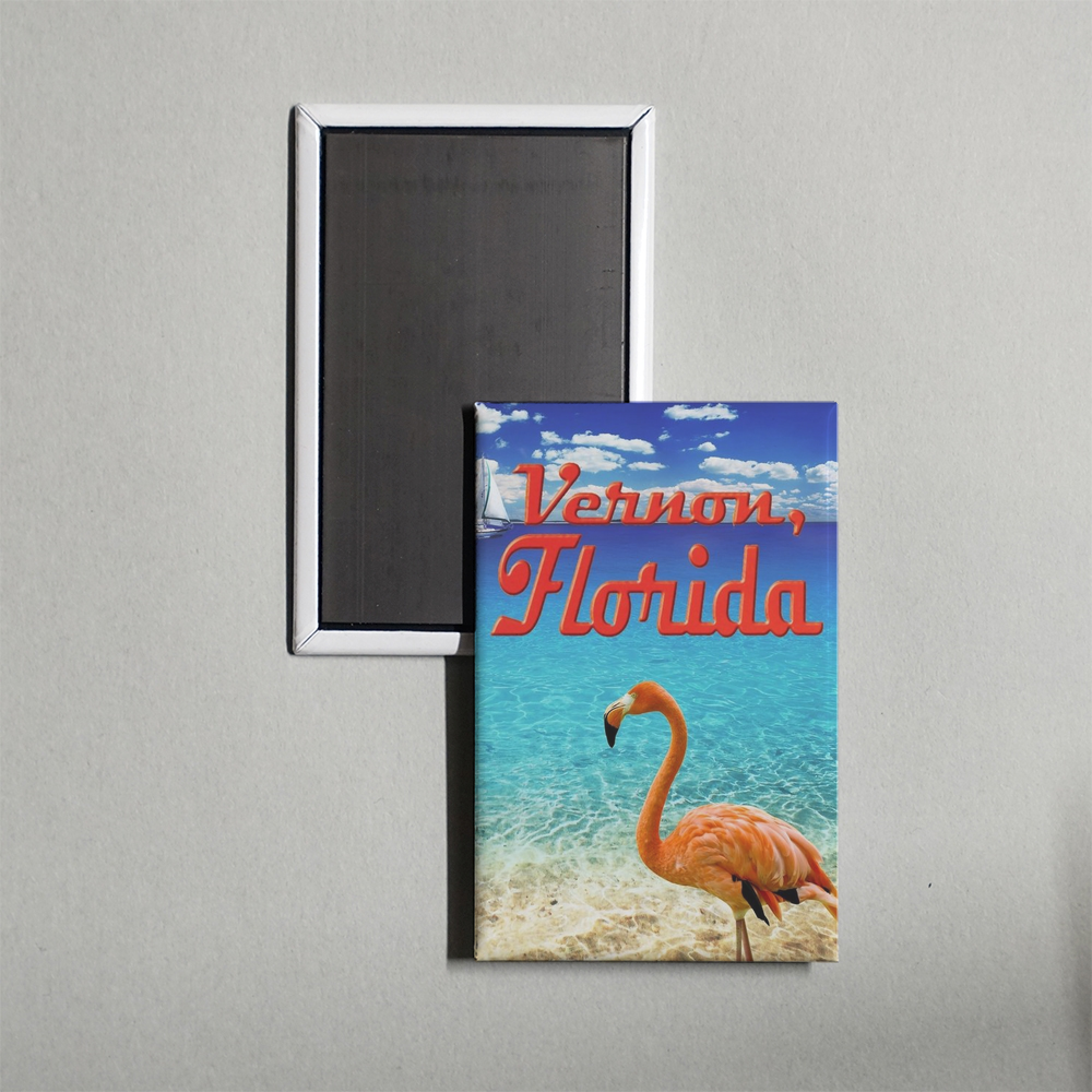 Vernon, Florida Mini Movie Fridge Magnet