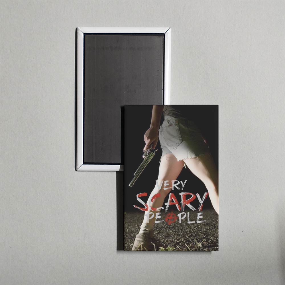 Very Scary People TV Show Fridge Magnet