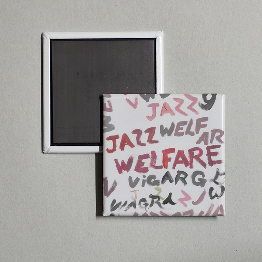 Viagra Boys - Welfare Jazz Album Cover Fridge Magnet