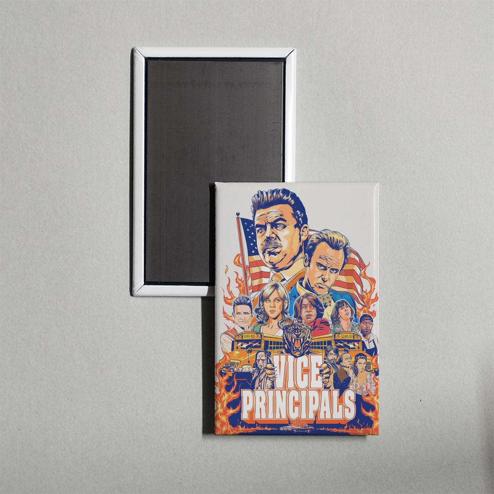 Vice Principals TV Show Fridge Magnet