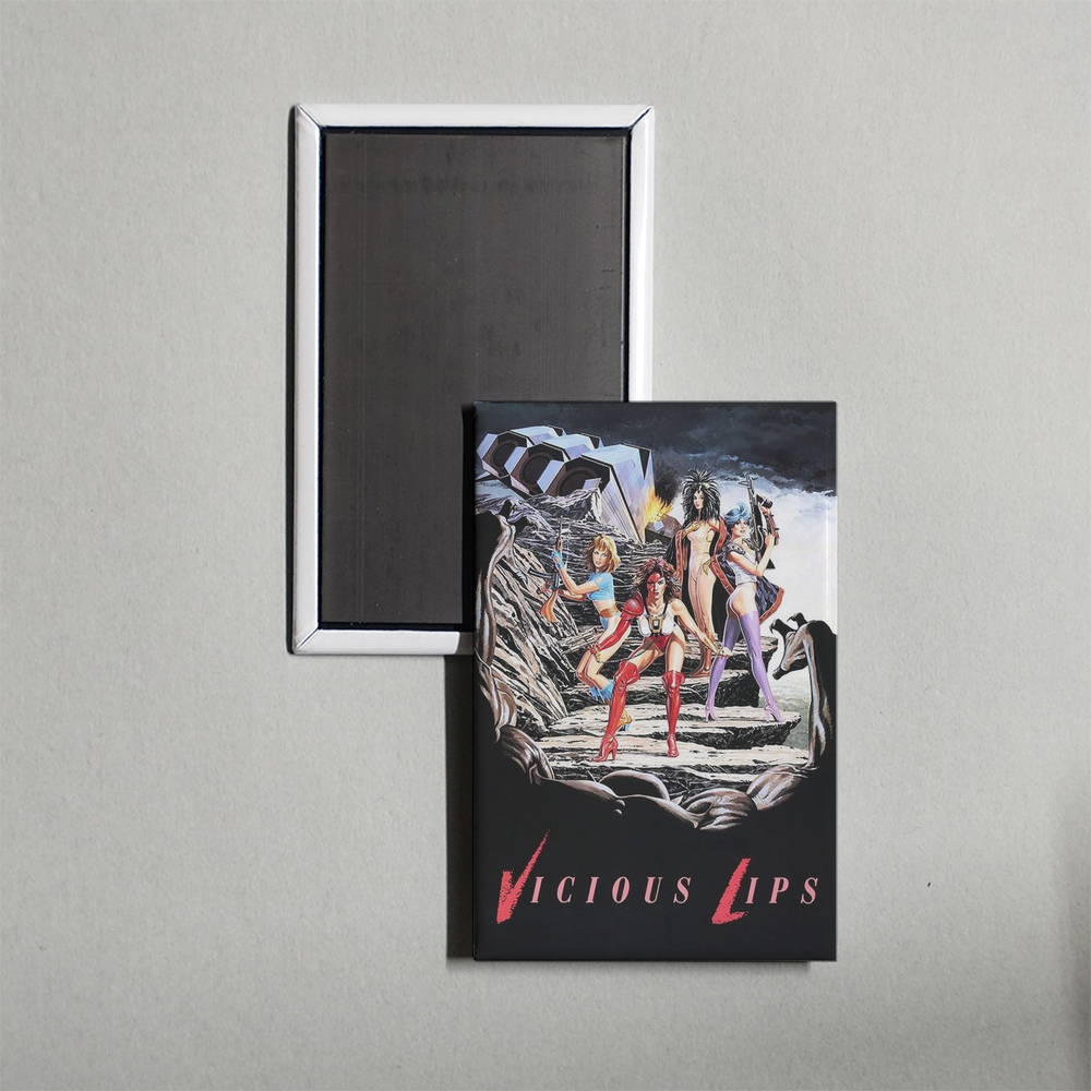 Vicious Lips Mini Movie Fridge Magnet