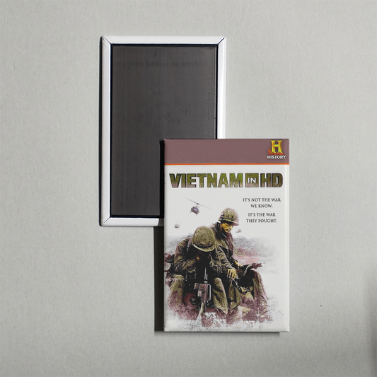 Vietnam in HD TV Show Fridge Magnet