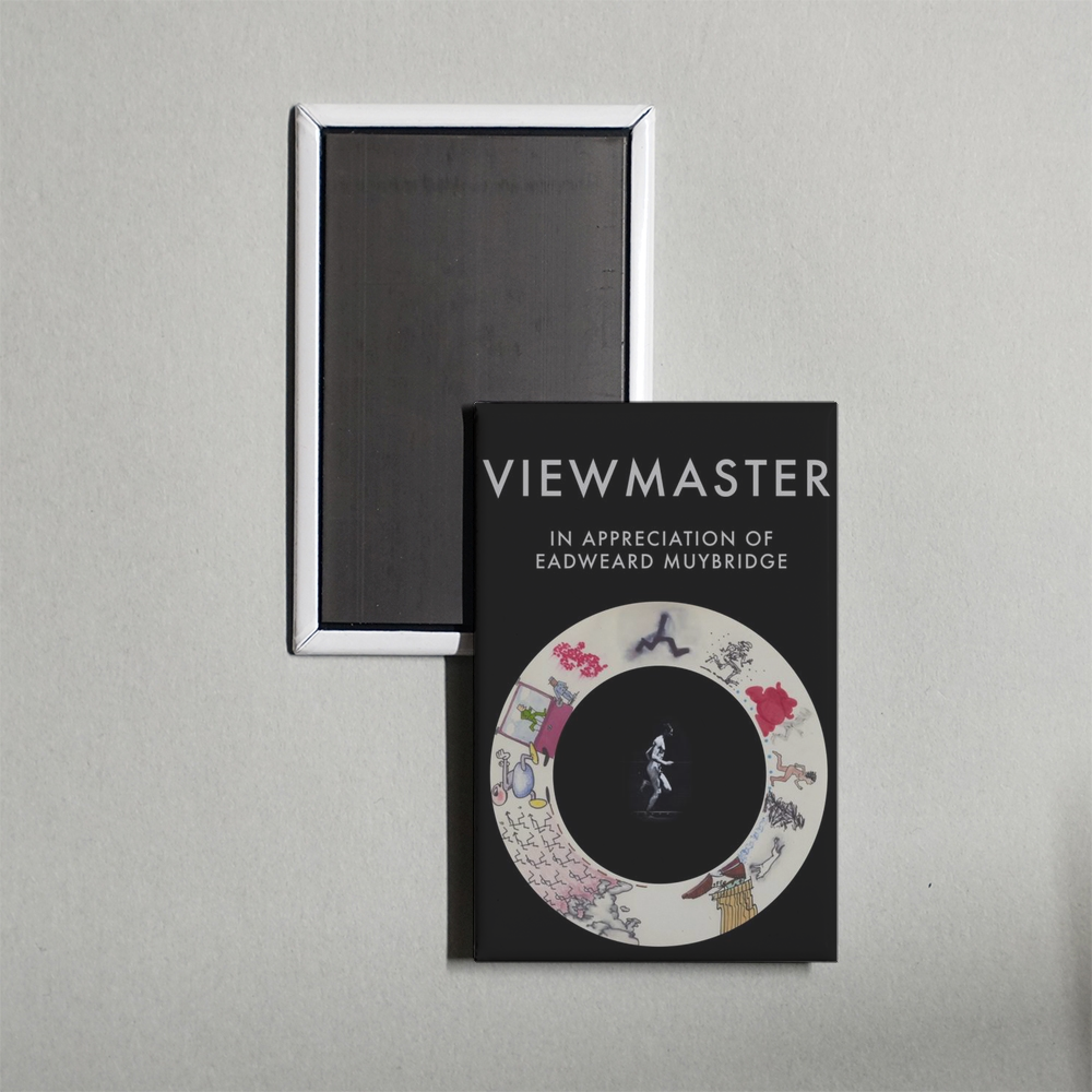 Viewmaster Mini Movie Fridge Magnet