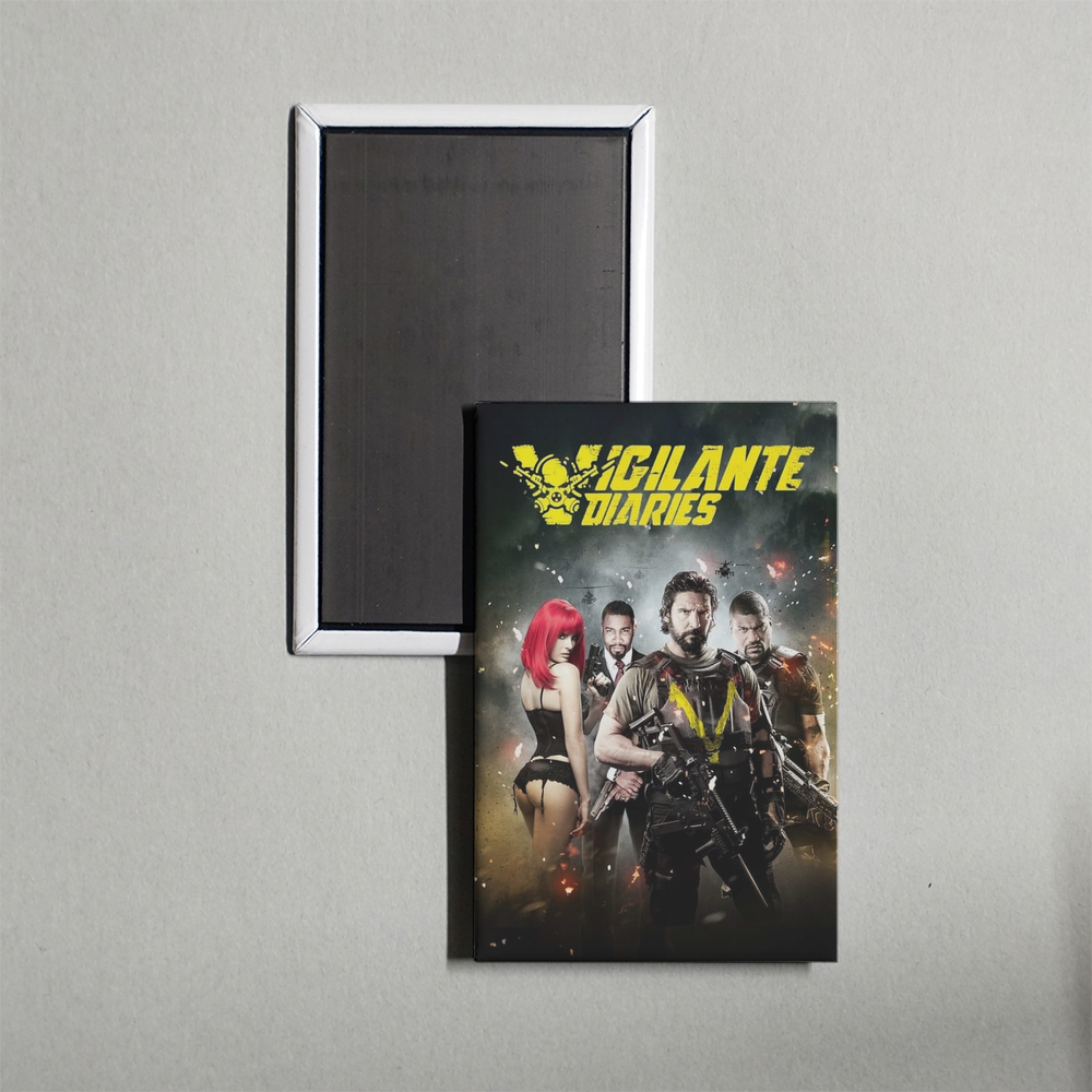 Vigilante Diaries Mini Movie Fridge Magnet