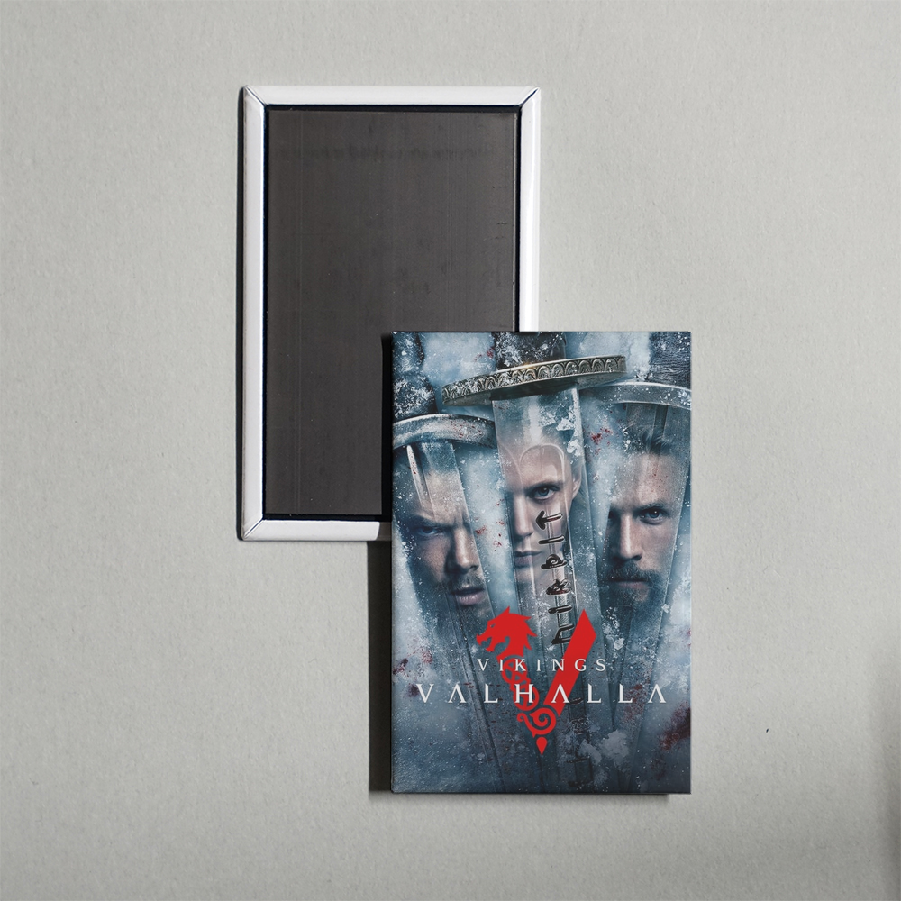 Vikings Valhalla TV Show Fridge Magnet