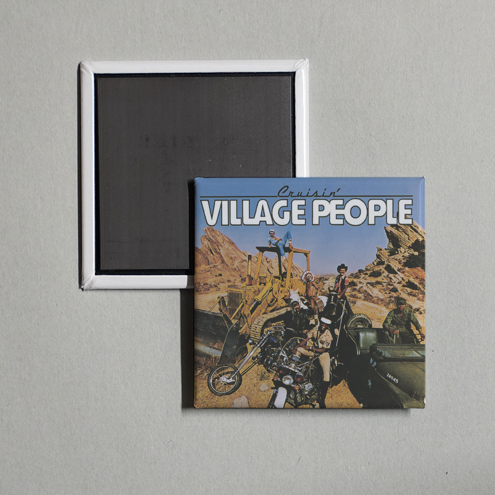 Village People - Cruisin' Album Cover Fridge Magnet