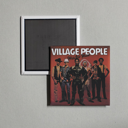 Village People - Macho Man Album Cover Fridge Magnet