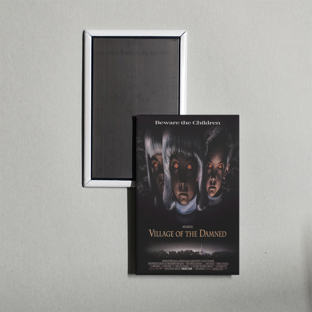 Village of the Damned Mini Movie Fridge Magnet