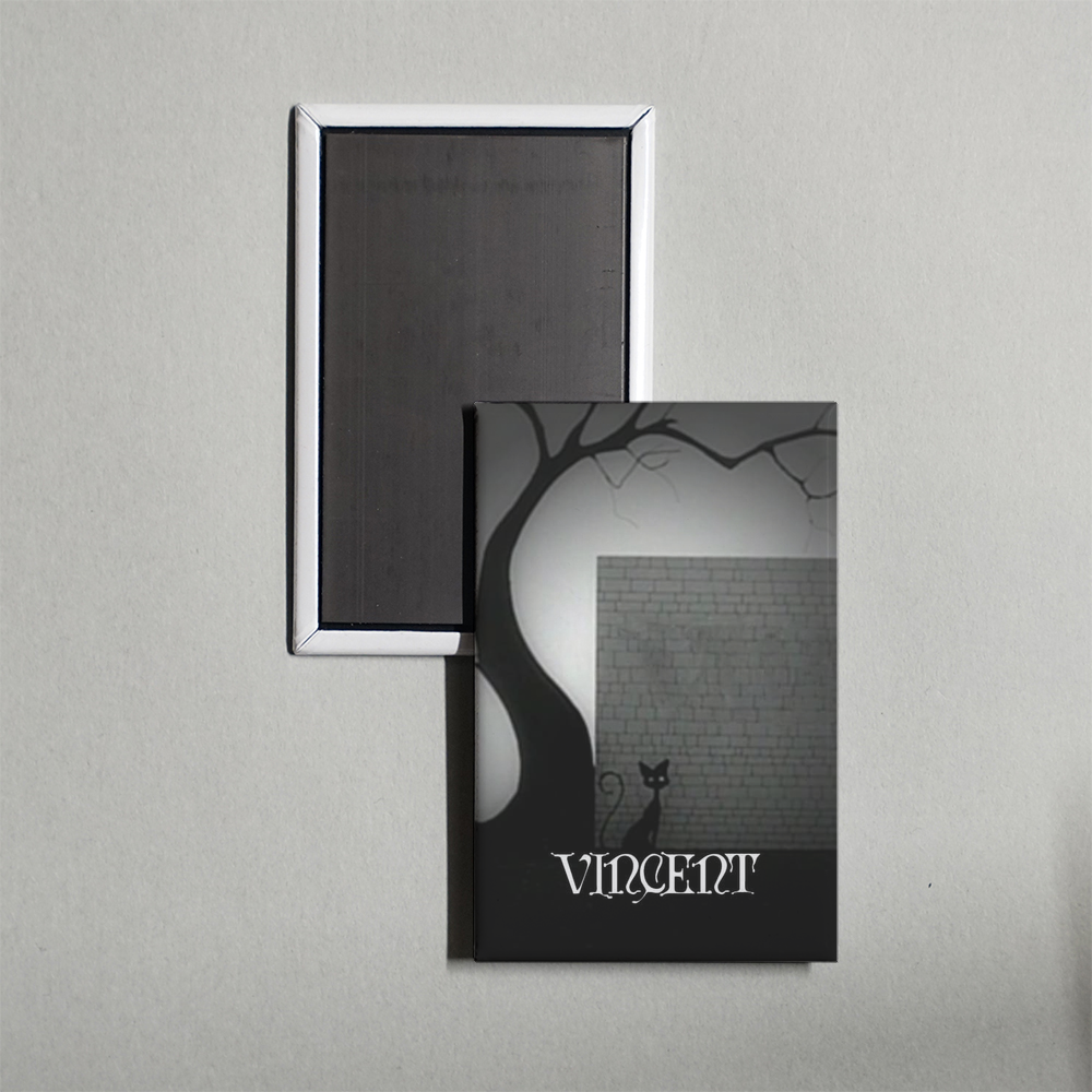 Vincent Mini Movie Fridge Magnet