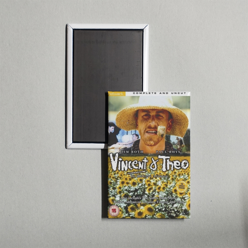 Vincent & Theo TV Show Fridge Magnet