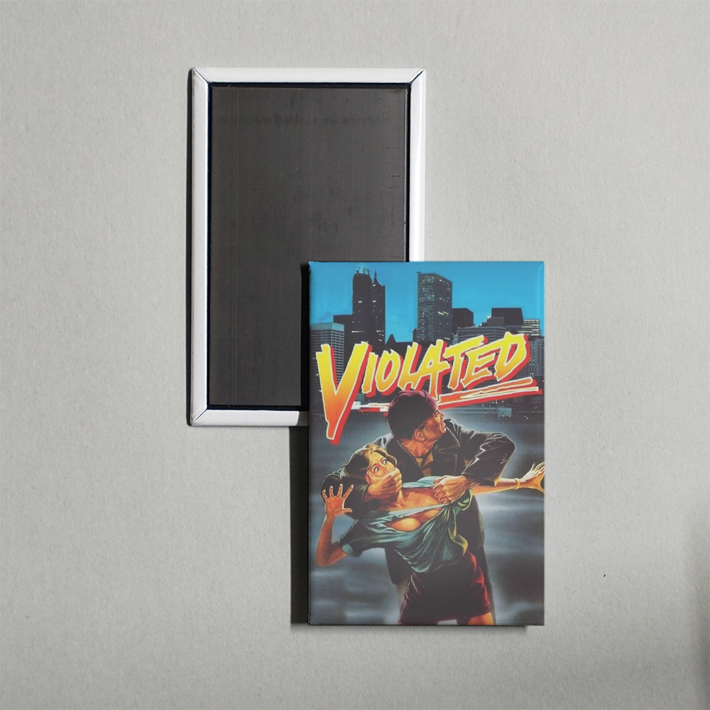 Violated Mini Movie Fridge Magnet