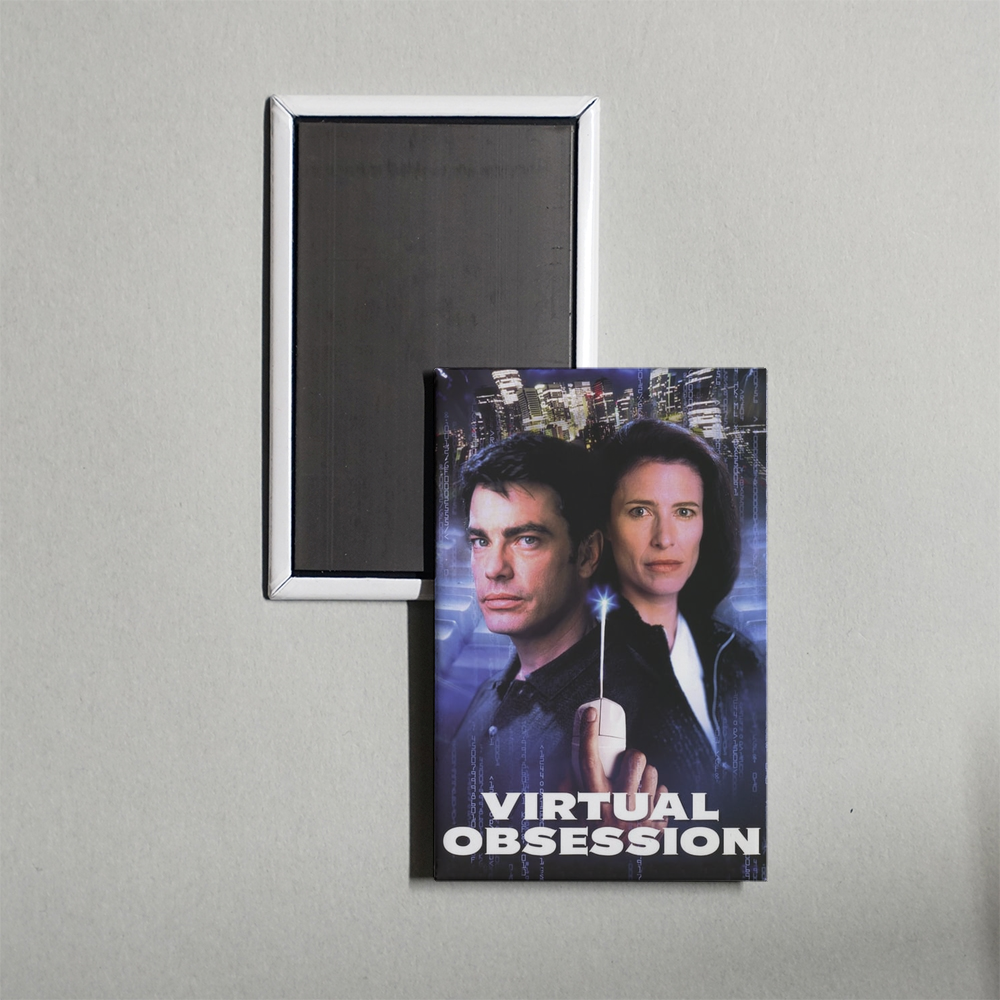 Virtual Obsession Mini Movie Fridge Magnet