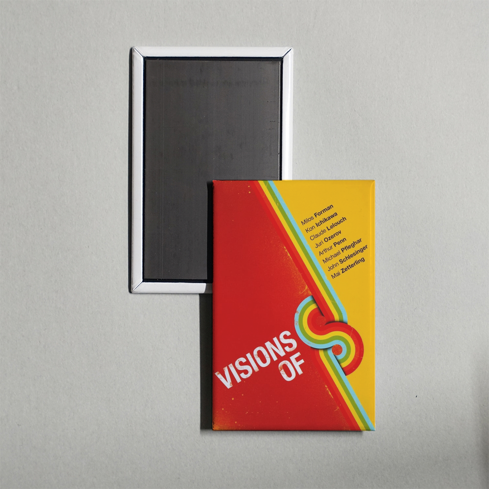 Visions of Eight Mini Movie Fridge Magnet