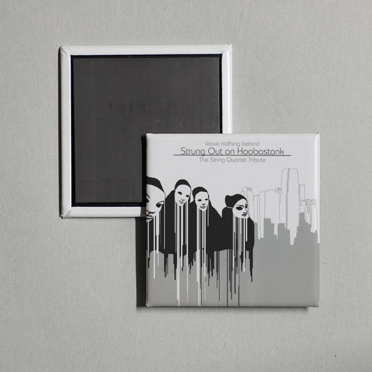 Vitamin String Quartet - Leave Nothing Behind Strung Out On Hoobastank - The String Quartet Tribute Album Cover Fridge Magnet