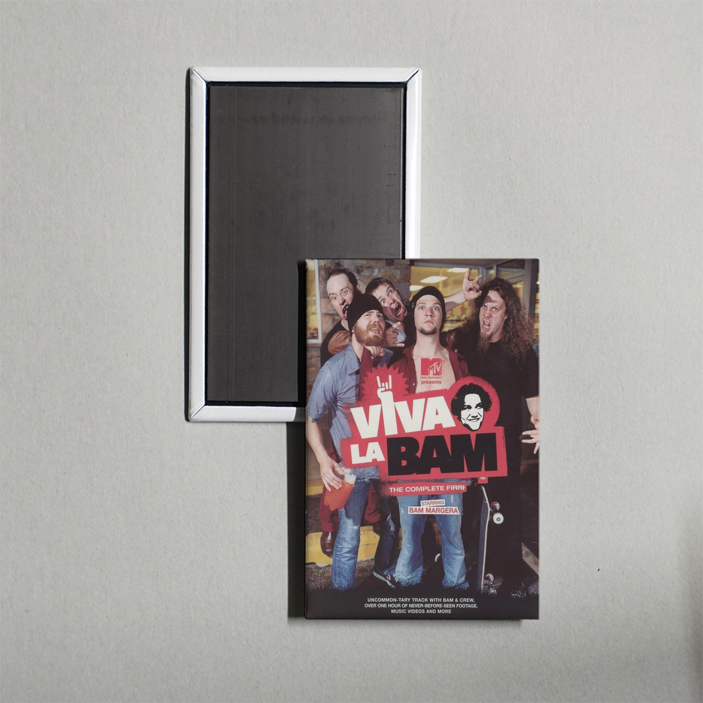 Viva La Bam TV Show Fridge Magnet