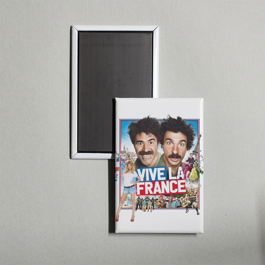 Vive la France Mini Movie Fridge Magnet