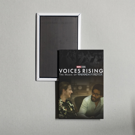 Voices Rising The Music of Wakanda Forever TV Show Fridge Magnet