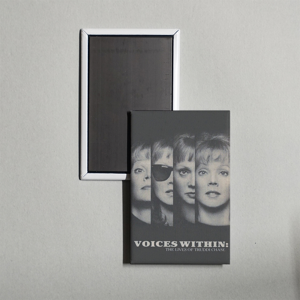 Voices Within The Lives of Truddi Chase Mini Movie Fridge Magnet