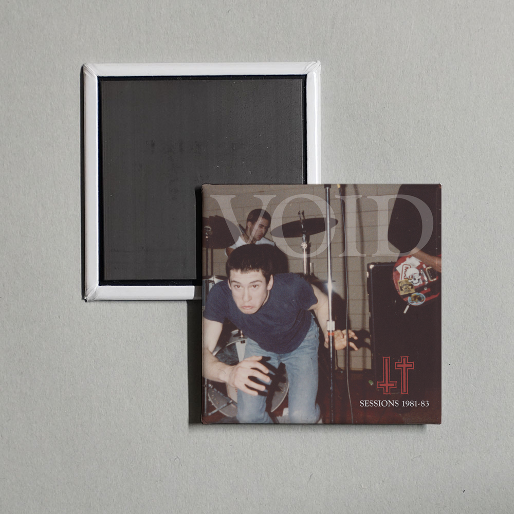 Void - Sessions 1981-83 Album Cover Fridge Magnet