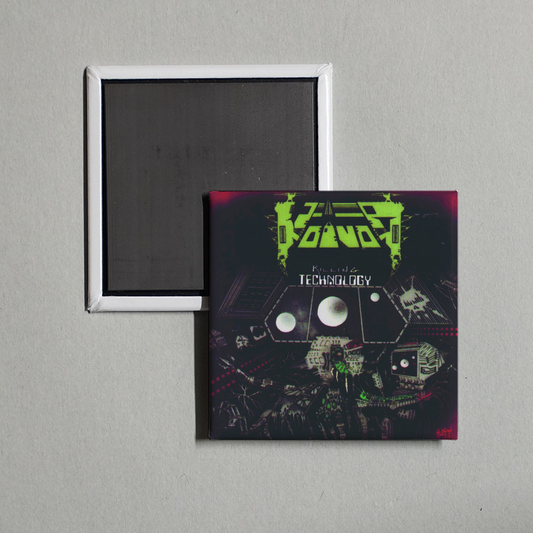 Voivod - Killing Technology Album Cover Fridge Magnet
