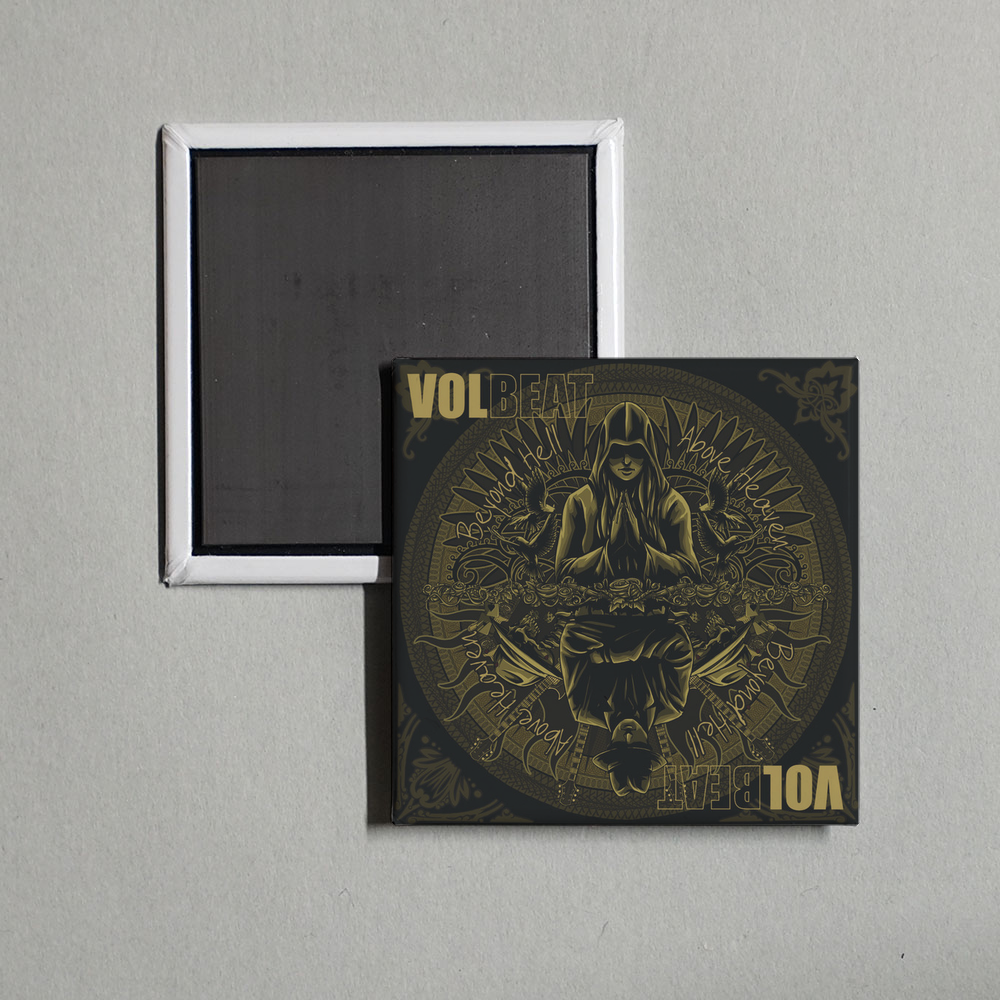 Volbeat - Beyond Hell  Above Heaven Album Cover Fridge Magnet
