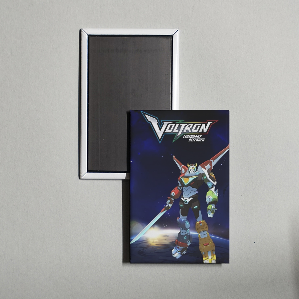 Voltron Legendary Defender TV Show Fridge Magnet