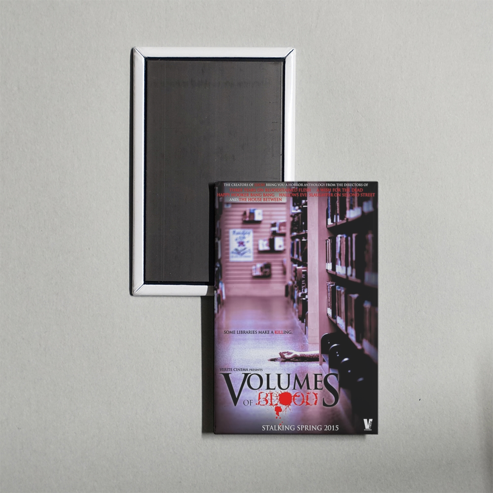 Volumes of Blood Mini Movie Fridge Magnet