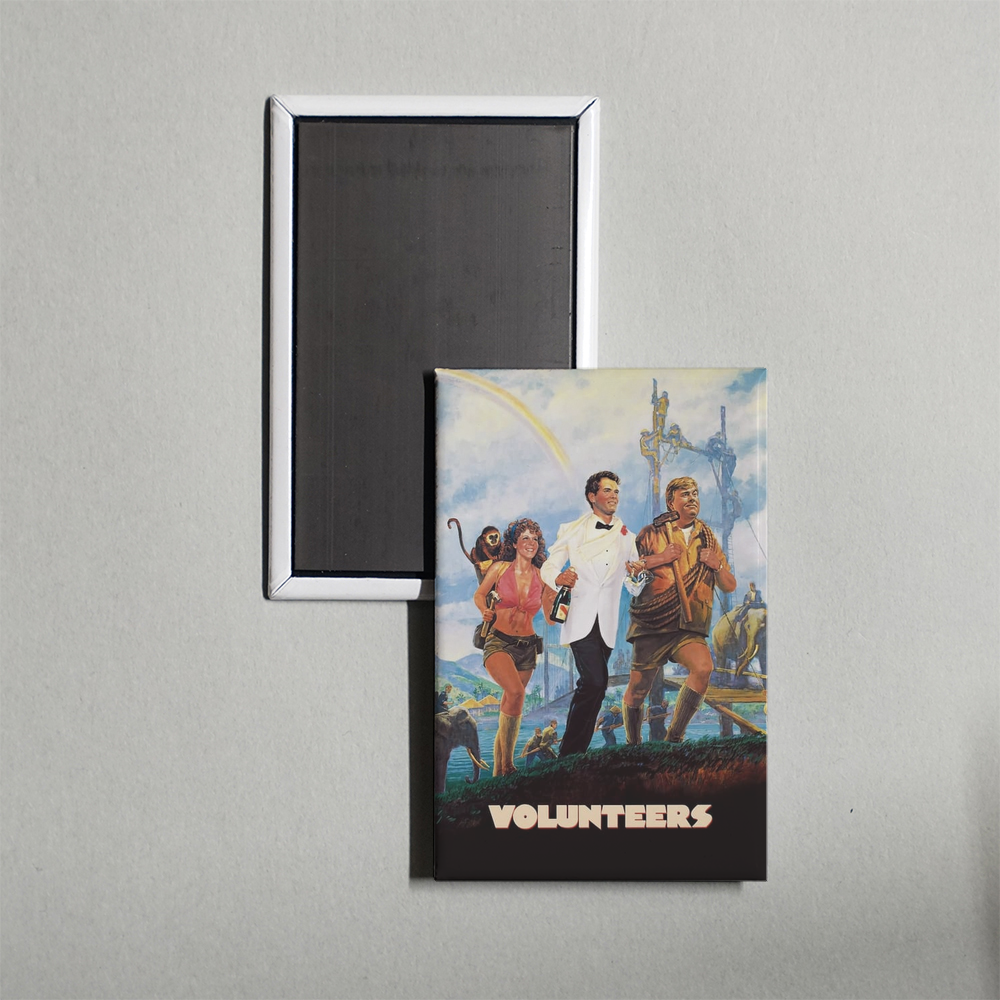 Volunteers Mini Movie Fridge Magnet