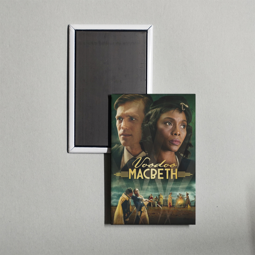 Voodoo Macbeth Mini Movie Fridge Magnet