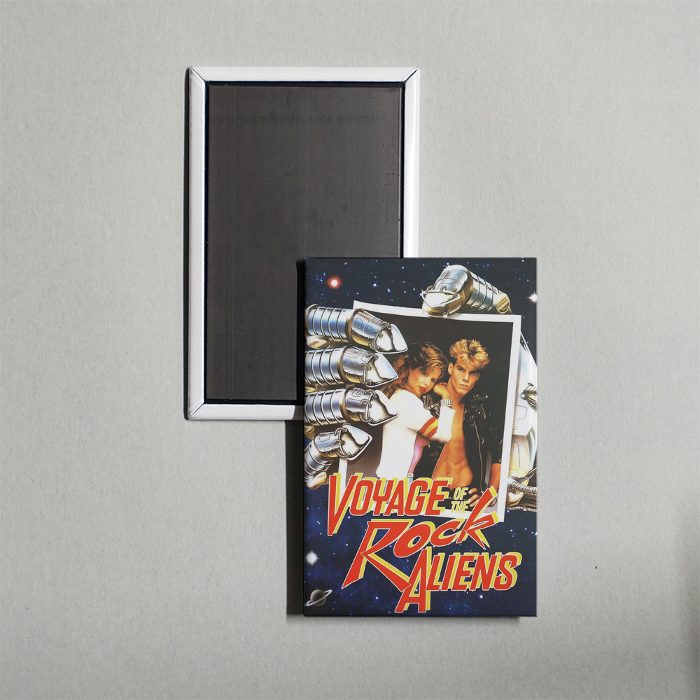 Voyage of the Rock Aliens Mini Movie Fridge Magnet