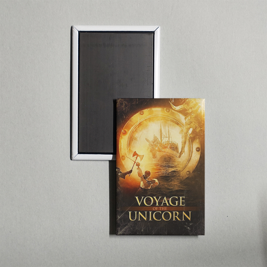 Voyage of the Unicorn Mini Movie Fridge Magnet