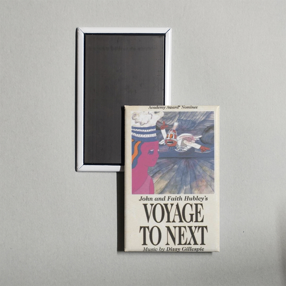 Voyage to Next Mini Movie Fridge Magnet