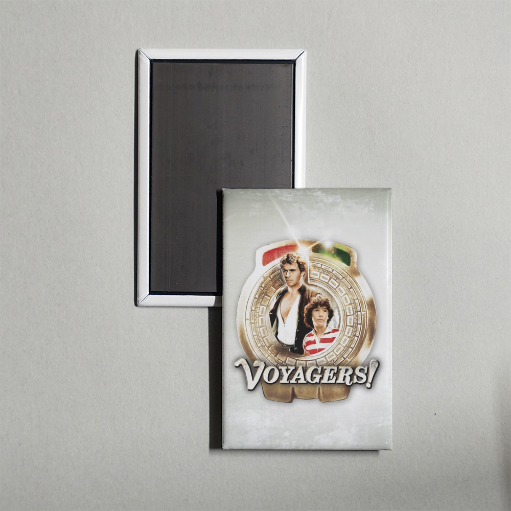 Voyagers! TV Show Fridge Magnet