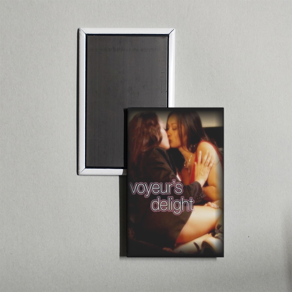 Voyeur's Delight Mini Movie Fridge Magnet
