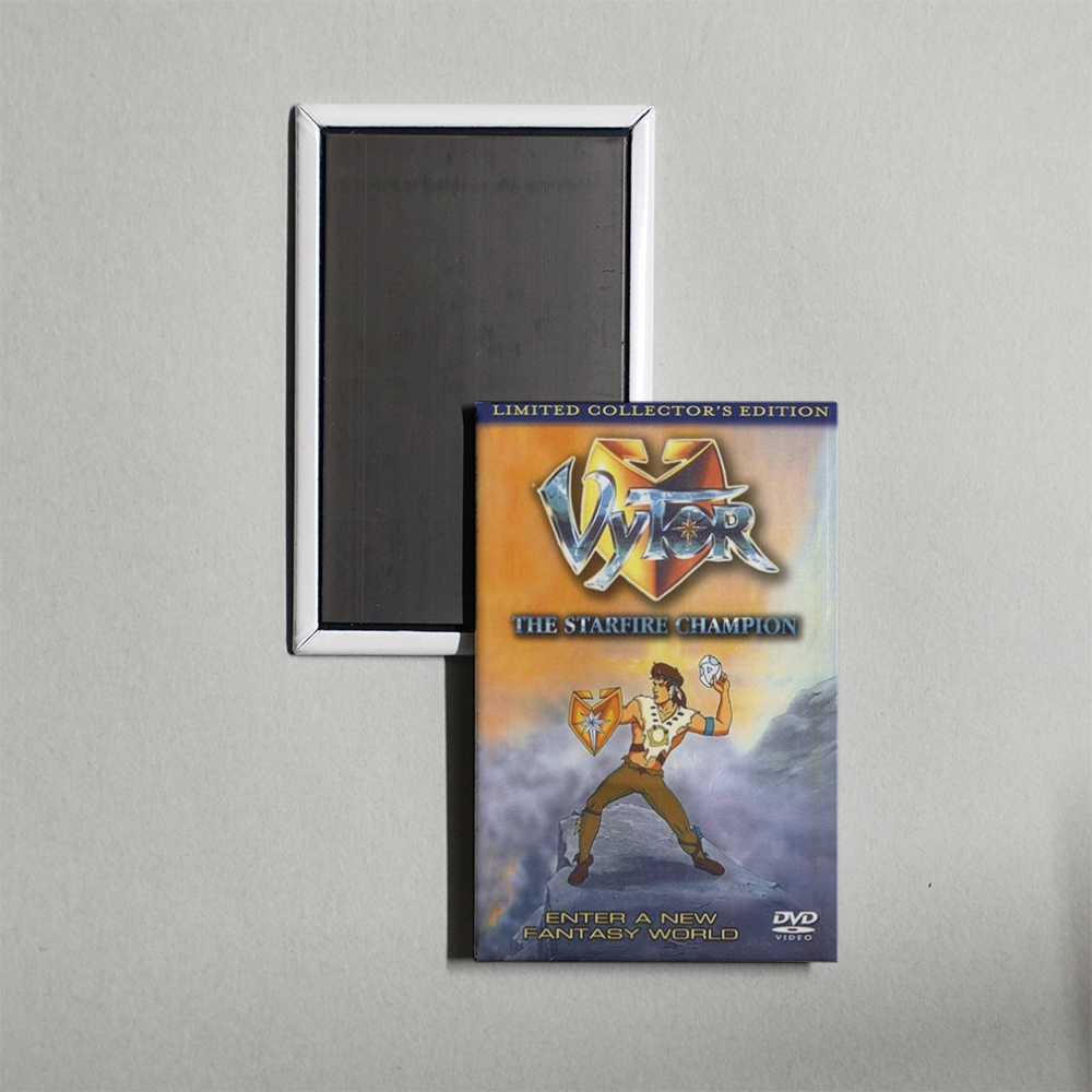 Vytor The Starfire Champion Mini Movie Fridge Magnet