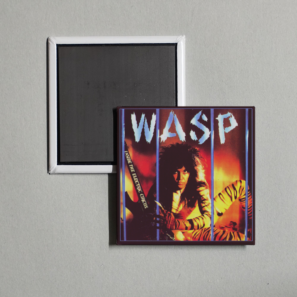W.A.S.P. - Inside The Electric Circus Album Cover Fridge Magnet
