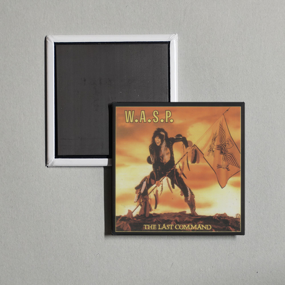 W.A.S.P. - The Last Command Album Cover Fridge Magnet
