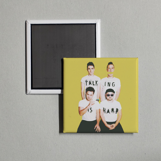 WALK THE MOON - TALKING IS HARD Album Cover Fridge Magnet