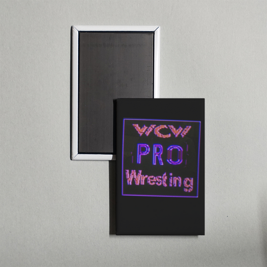 WCW Pro TV Show Fridge Magnet